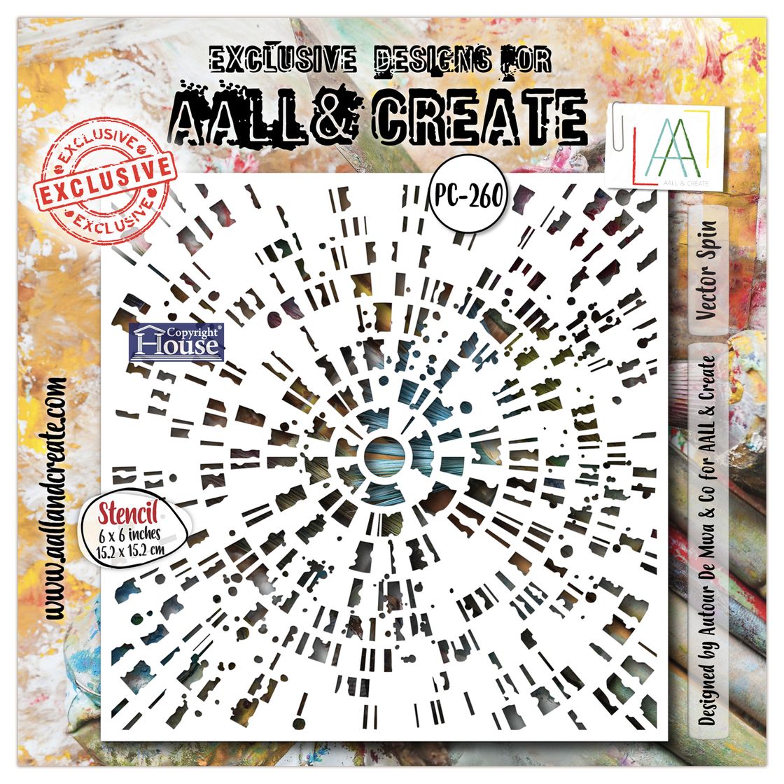 AALL & Create - Vector Spin Stencil