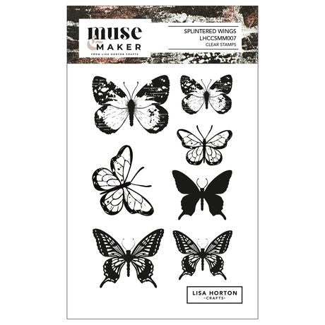 Lisa Horton - Muse & Maker - Splintered Wings Stamp Set