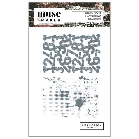 Lisa Horton - Muse & Maker - Urban Noise Stamp Set