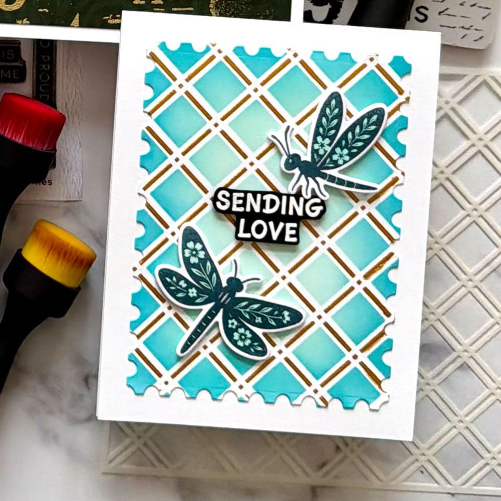 Simon Hurley - Trellis Stencil Set