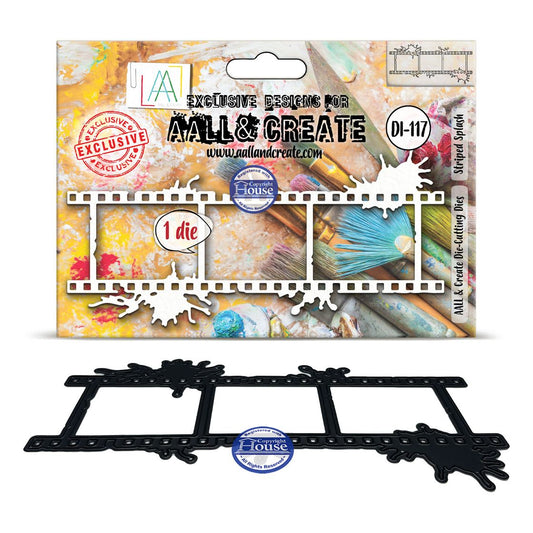 AALL & Create - Striped Splash Die