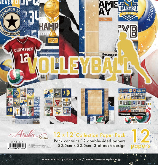 Memory Place - Volleyball Ephemera & Collection Kit Bundle