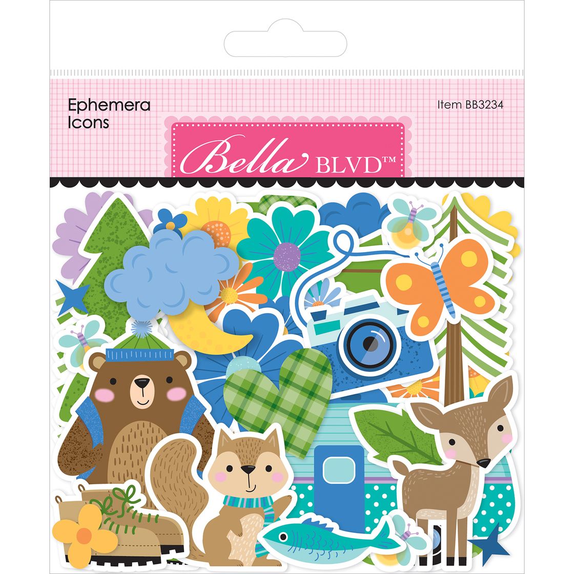 Bella Blvd - Adventure Awaits - Ephemera: Icons