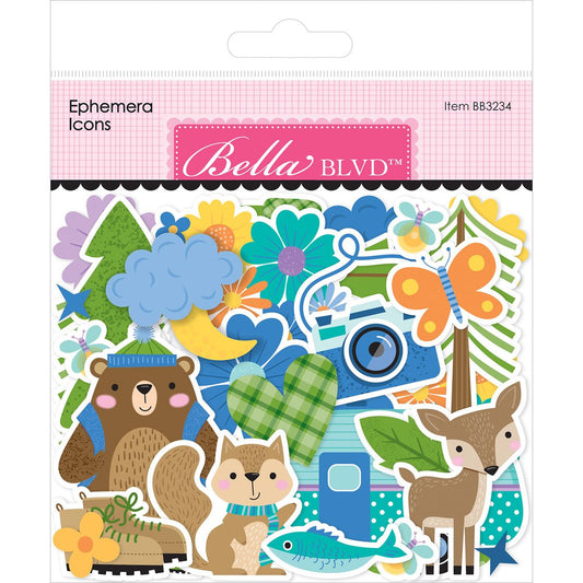 Bella Blvd - Adventure Awaits - Ephemera: Icons