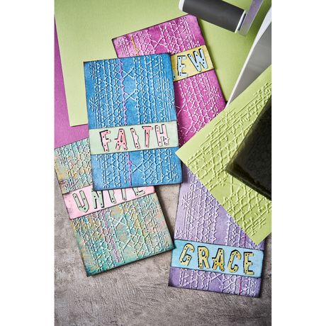 Sizzix - 3D Embossing Folder - Magic Mesh by Seth Apter