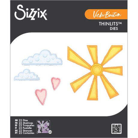 Sizzix - Sunny Days Die Set by Vicki Boutin