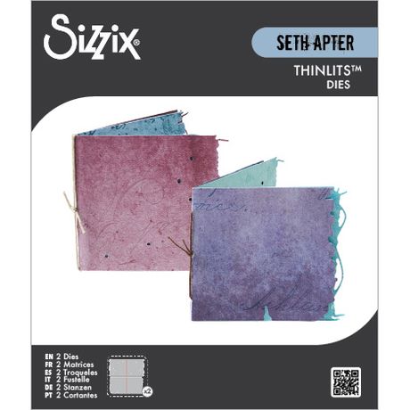 Sizzix - Mini Page Duo Die Set by Seth Apter