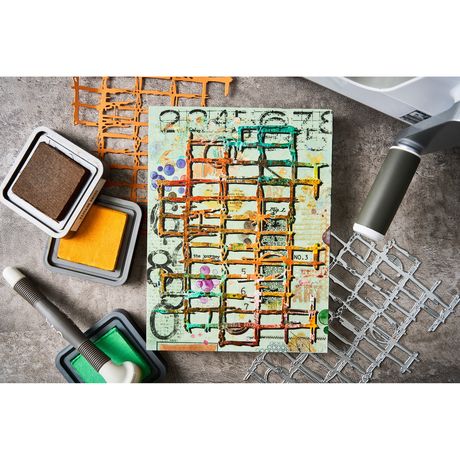 Sizzix - Gridiron Die by Seth Apter