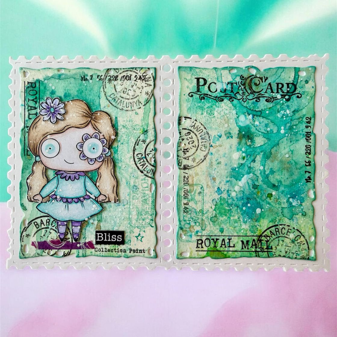 AALL & Create - Postal Bits Stamp Set