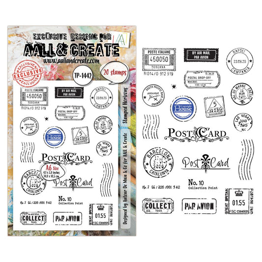AALL & Create - Stamped Horizons Stamp Set