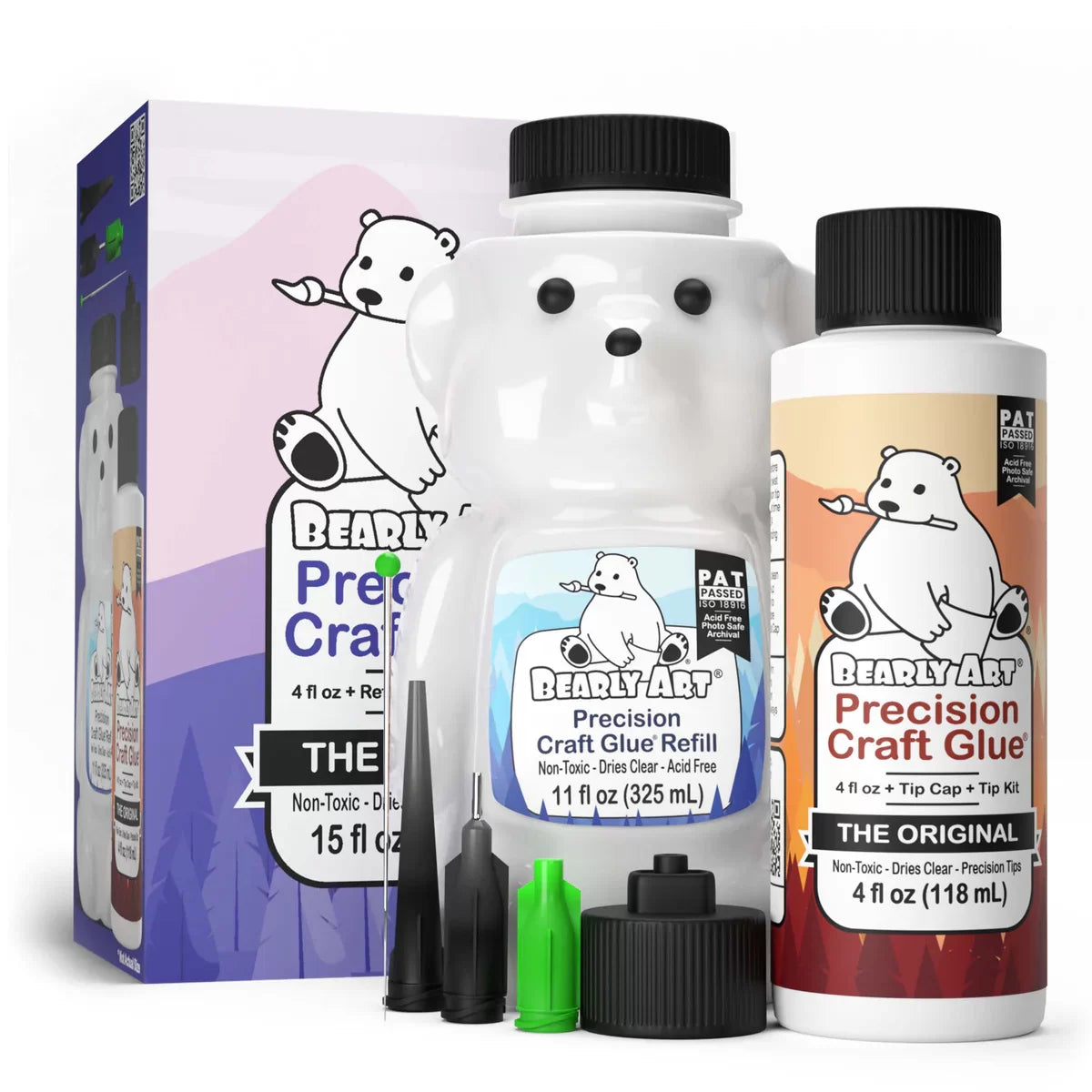 Bearly Art - Precision Art Glue - THE BUNDLE