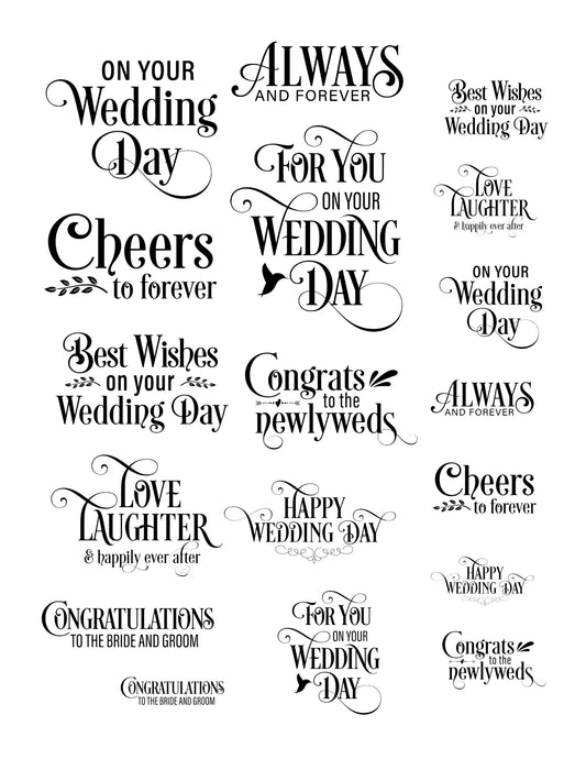 Simply Stated - Sentiments Ephemera - Wedding