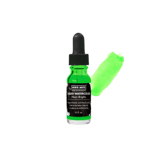 Hero Arts - Liquid Watercolor - Neon Brights Green