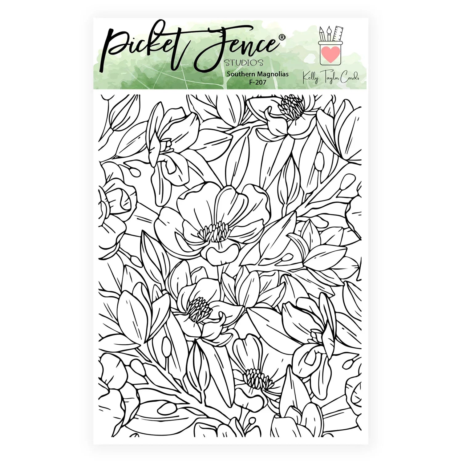 Picket Fence - Southern Magnolia Stamp