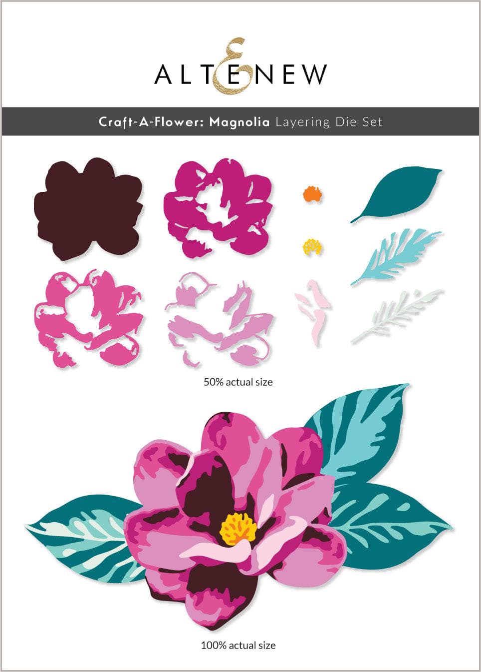 Altenew - Magnolia Layering Die Set