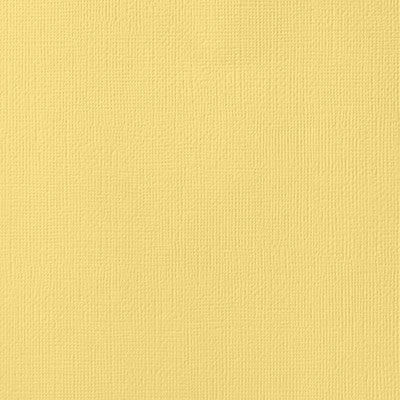 American Crafts - Banana Textured Cardstock