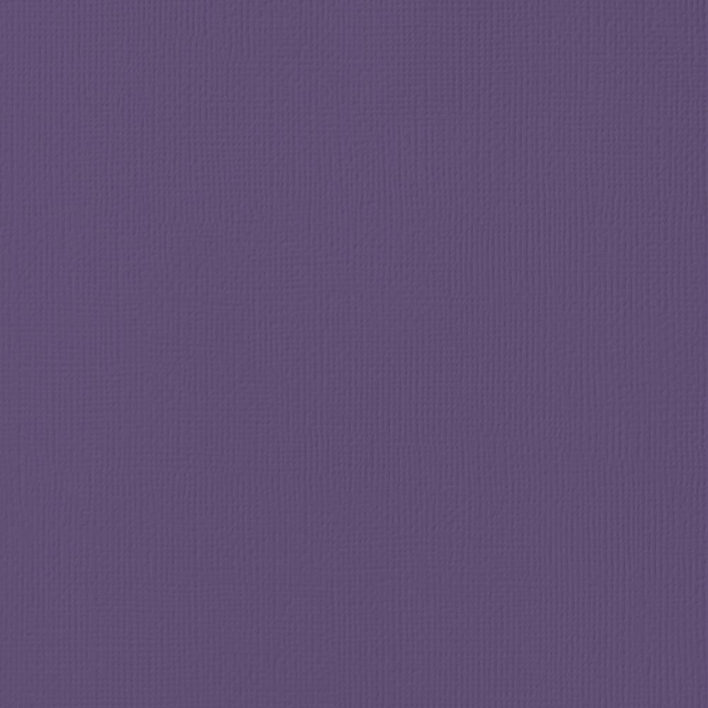 American Crafts - Plum Textured Cardstock