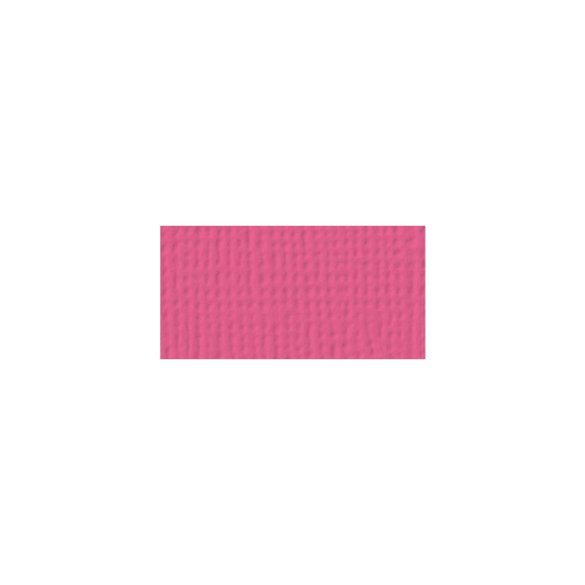 American Crafts - Raspberry Textured Cardstock