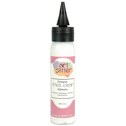 Art Glitter - Designer Dries Clear Adhesive - 2oz