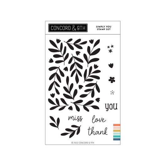 Concord & 9th - Simply You Stamp Set