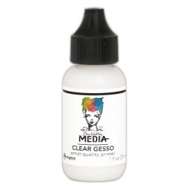 Dina Wakley - Clear Gesso - 1oz