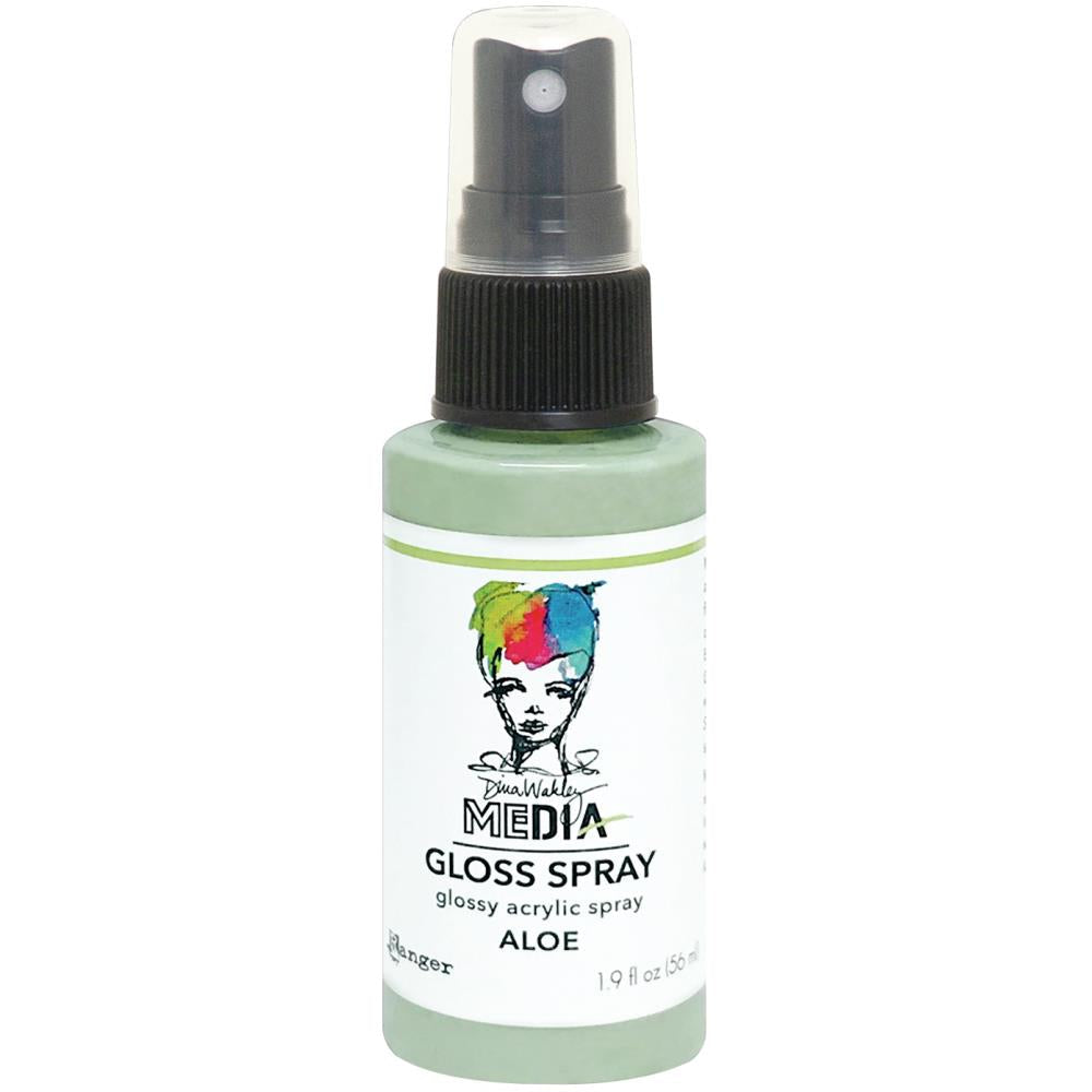 Dina Wakley - Gloss Spray - Aloe