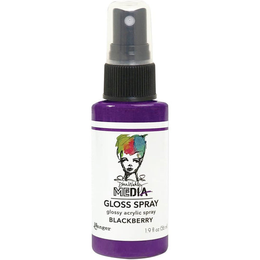 Dina Wakley - Gloss Spray - Blackberry