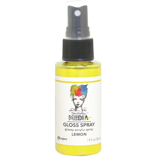 Dina Wakley - Gloss Spray - Lemon