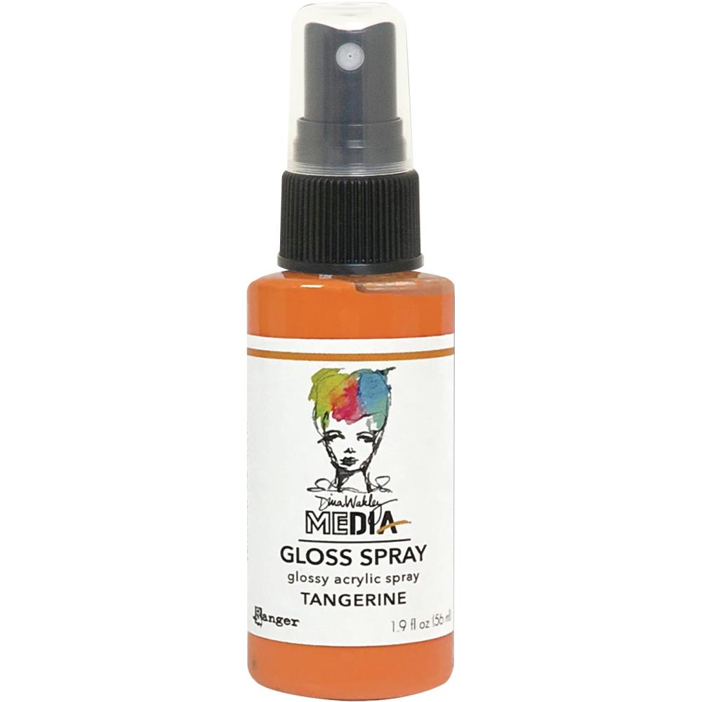 Dina Wakley - Gloss Spray - Tangerine