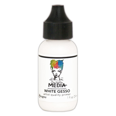 Dina Wakley - White Gesso - 1oz