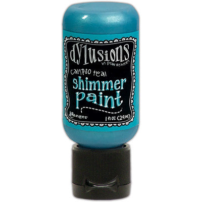 Dylusions - Shimmer Paint - Calypso Teal