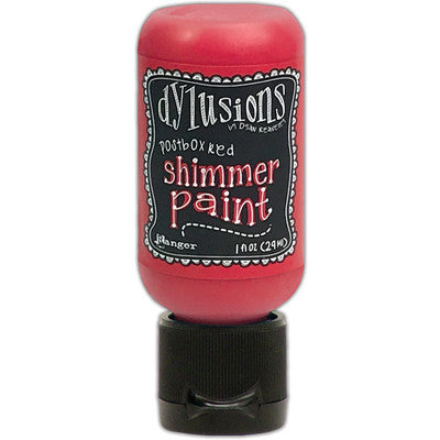 Dylusions - Shimmer Paint - Postbox Red