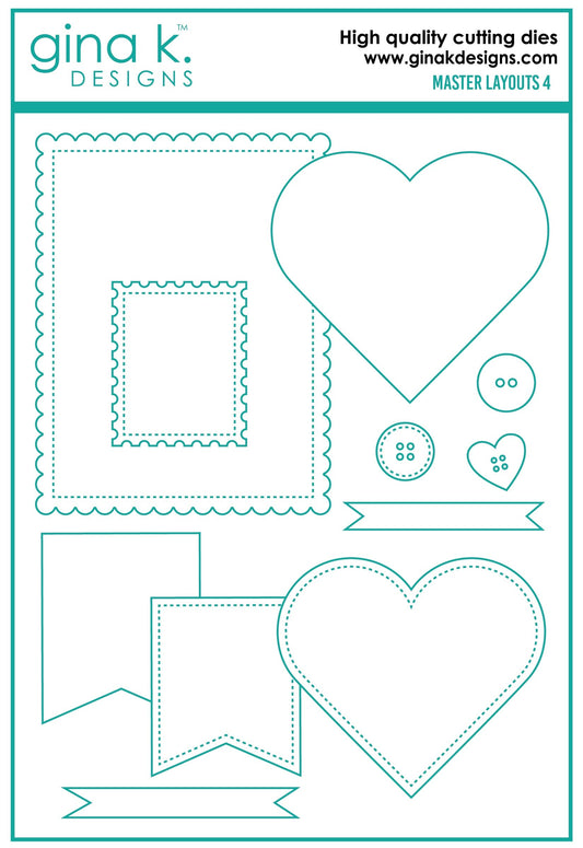 Gina K. - Master Layout 4 Die Set