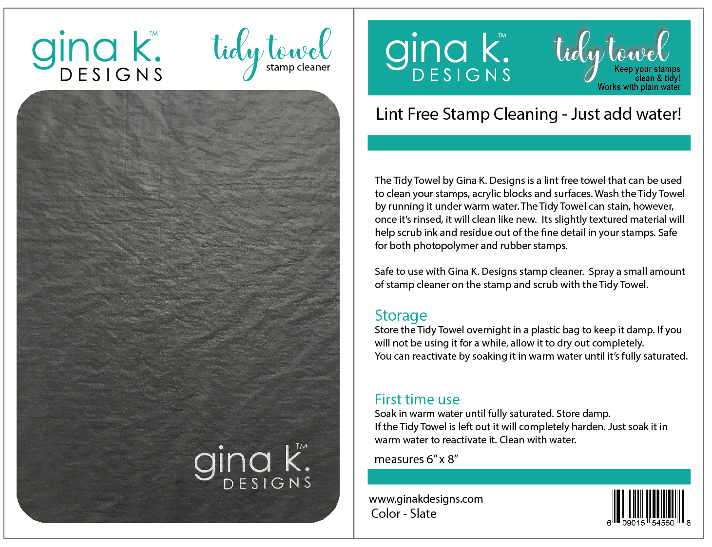Gina K. - Tidy Towel - New & Improved