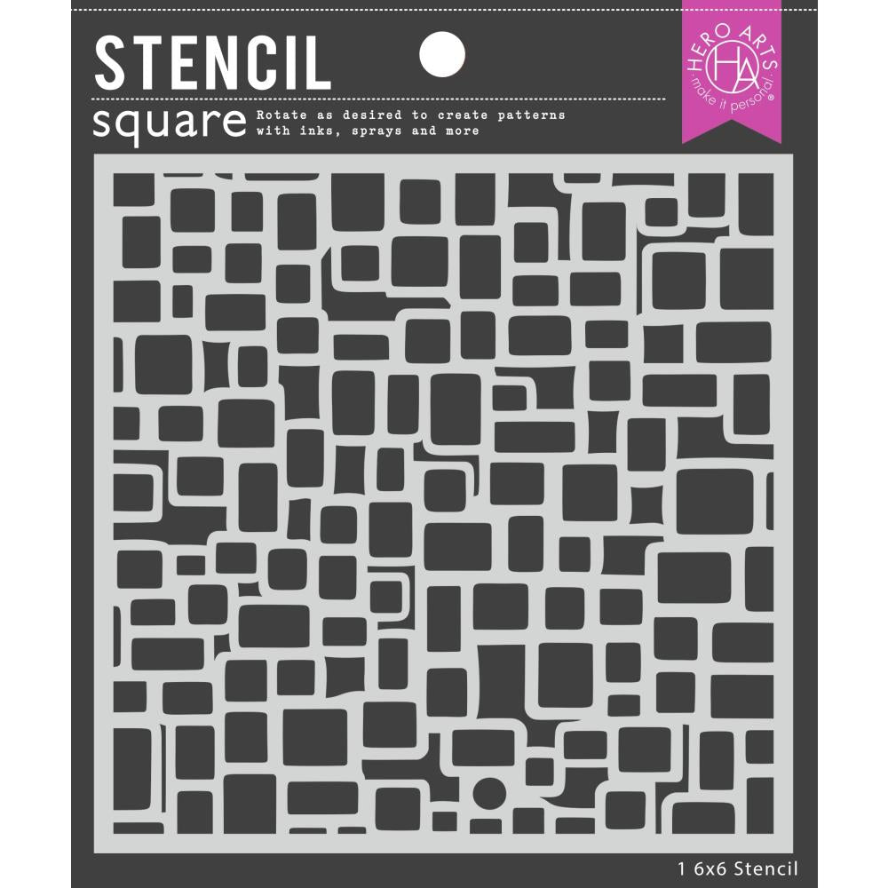 Hero Arts - Abstract Frames Stencil