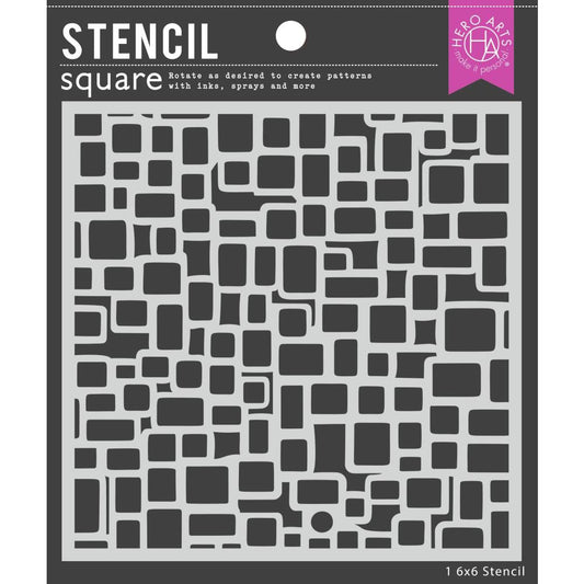 Hero Arts - Abstract Frames Stencil
