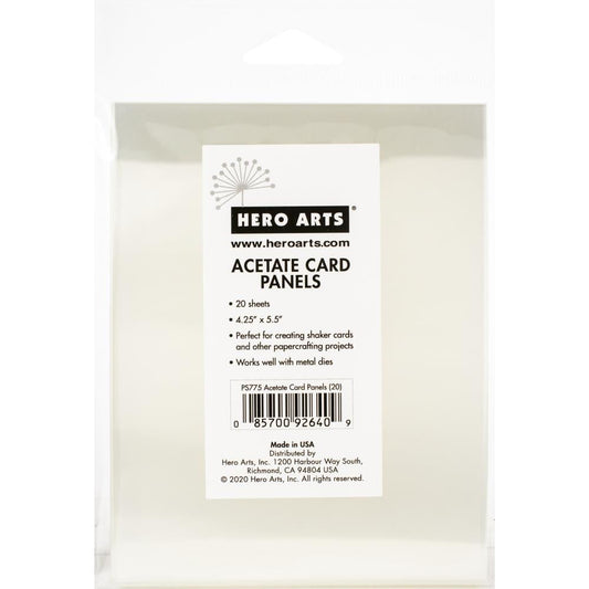 Hero Arts - Acetate Card Panels