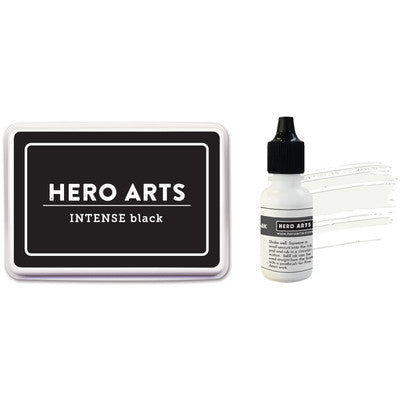 Hero Arts - Intense Black Ink Pad & Reinker Combo