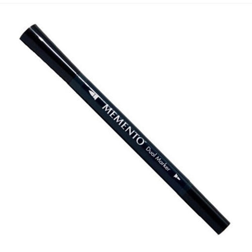 Tsukineko - Memento Dual Tip Marker - Tuxedo Black