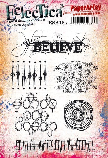 PaperArtsy - Electica Seth Apter 18 Stamp Set