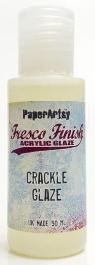 PaperArtsy - Fresco Finish - Crackle Glaze