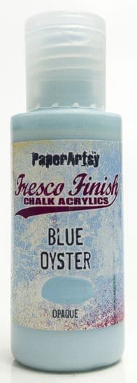 PaperArtsy - Fresco Finish Paint - Blue Oyster (Opaque)