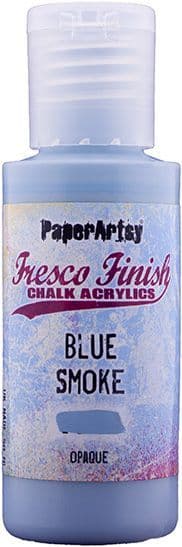 PaperArtsy - Fresco Finish Paint - Blue Smoke (Opaque)