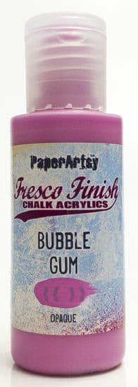 PaperArtsy - Fresco Finish Paint - Bubble Gum (Opaque)