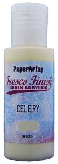 PaperArtsy - Fresco Finish Paint - Celery (Opaque)