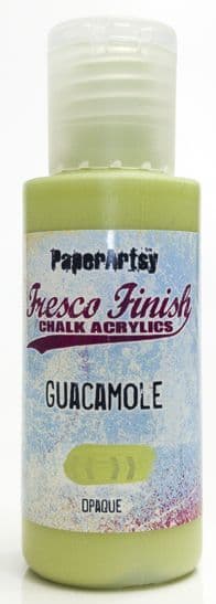 PaperArtsy - Fresco Finish Paint - Guacamole (Opaque)