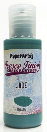 PaperArtsy - Fresco Finish Paint - Jade (Opaque)