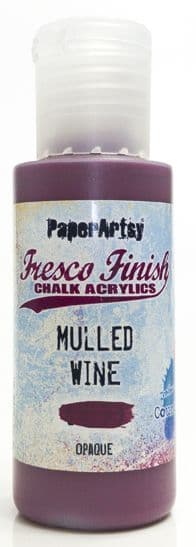 PaperArtsy - Fresco Finish Paint - Mulled Wine (Opaque)