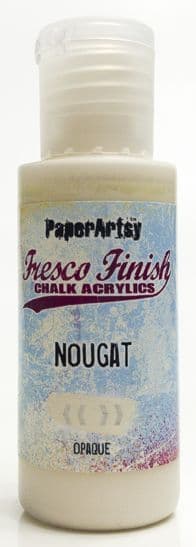 PaperArtsy - Fresco Finish Paint - Nougat (Opaque)