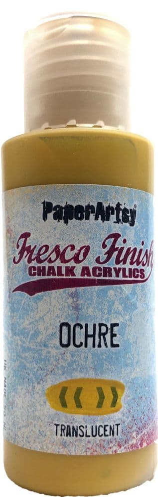 PaperArtsy - Fresco Finish Paint - Ochre (Translucent)